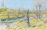 Buis-les-Baronnies, le Menon, avril 1944 by Henri Rivière, Aquarelle, sold Jun 2008