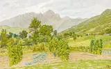 Venthon, septembre 1917 by Henri Rivière, Aquarelle, sold Jun 2008