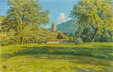 Kaysersberg, septembre 1919 by Henri Rivière, Aquarelle, sold Jun 2008