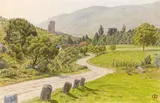 Kaysersberg, août 1919 by Henri Rivière, Aquarelle, sold Jun 2008