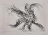 La reine des noisettes by Jean Messagier, Lithographie signée en bas à droite et numérotée, sold Oct 2021