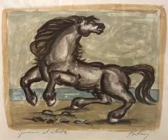 Sans titre by Franz Priking, Lithographie, sold Oct 2021
