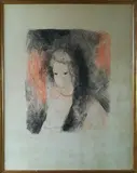 Linda. 1955 by Marie Laurencin, Lithographie en couleur, sold Oct 2021