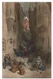 Gargantua by Gustave Doré, Aquarelle et gouache, sold Sep 2017