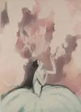 Elégante à la cigarette by Jean-Gabriel Domergue, Eau-forte et aquatinte en couleurs, sold Jun 2017