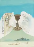 Le calice de l'Amour by Salvador Dalí, Lithographie, sold Jun 2017