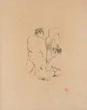 La Terreur de Grenelle by Henri de Toulouse-Lautrec, 1894, Lithographie sur vélin crème portant le numéro, sold Jun 2017