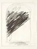 Sans titre by Yannis Kounellis, 1985, Crayon sur papier, sold Dec 2010