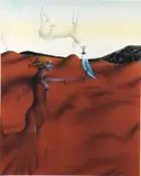 Poésie de la chasse by Paul Wunderlich, 1973, Gouache sur carton, sold Dec 2010