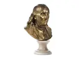 Untitled by Jean-Antoine Houdon, bronze, sold Dec 2022