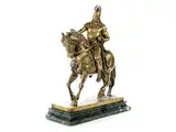 Reitender Gallier auf Trabendem Pferd by Französischer Duchoiselle & Pariser Bildhauer, bronze, sold Apr 2018