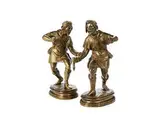 Untitled by Paar Bronzefiguren, bronze, offered Jul 2018