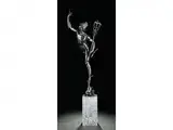 Untitled by Fliegender Merkur nach Giambologna, marble, sold Apr 2016
