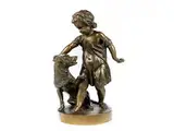 Untitled by Johannes Hirt, 1859 - 1917, bronze, offered Dec 2018