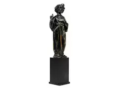 Untitled by Spätgotische Engelsfigur, bronze, sold Dec 2021