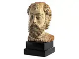 Untitled by Geschnitzter Kopf einer Figur des Heiligen Petrus, chalk, sold Apr 2016