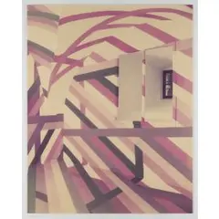Raumbemalung - displacements und quasibild by Dóra Maurer, 1972, screenprint, sold Dec 2024