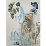 Les saisons (die jahreszeiten) by Salvador Dalí, 1972, color lithograph, sold Dec 2024