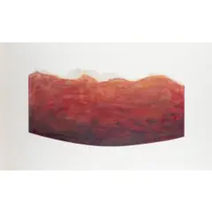 Sehstück ii by Raimer Jochims, 1990, gouache, sold Dec 2024