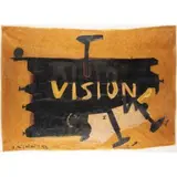 Vision by Olaf Nicolai, 1993, mixed media, sold Dec 2024