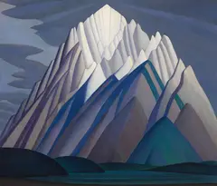 Mountain Forms by Lawren Harris, oil on canvas, sold Nov 2016