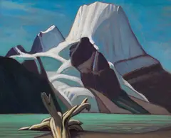 Mount Robson from Berg Lake by Lawren Harris, oil on board, sold Nov 2016