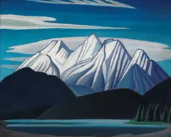 Mountain Sketch LXIII by Lawren Harris, oil on board, sold Nov 2016