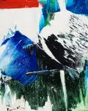 Sans titre by Marcelle Ferron, 1960, oil on board, sold May 2016