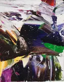 Sans titre by Marcelle Ferron, 1962, oil on canvas, sold May 2016