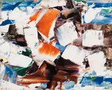 Sans titre by Marcelle Ferron, 1957, oil on canvas, sold May 2016