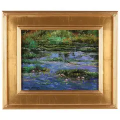 Lilies and Flowers by Thomas DeDecker, Oil on canvas, sold Jul 2021