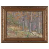 Rock Creek Park by R. Bruce Horsfall, Oil on board, sold Jul 2021