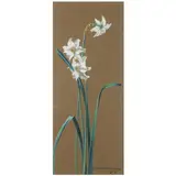 Study of a Daffodil by R. Bruce Horsfall, Gouache on paper, sold Jul 2021