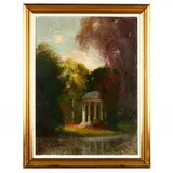 The Temple of Love by Albert Philibert, Oil on canvas, sold Jul 2021