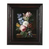 Still Life with Bird's Nest by Frederick Victor Bailey, Oil on panel, sold Jun 2021