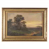 Oxshott Woods, Surrey by Jack M. Ducker, Oil on canvas, sold Jun 2021