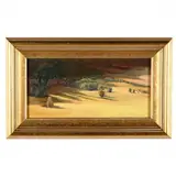 Shadowy fingers by Nancy Wallace, Oil on panel, sold Jun 2021