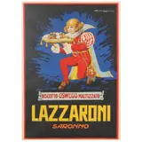 Lazzaroni by Giorgio Muggiani, Lithographic poster in colors, sold Jun 2021