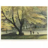 Trio by Harold Altman, Lithograph in colors, sold Jun 2021