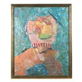 Perot by Wayne Trapp, Oil on canvas, sold Jun 2021