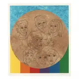 All The People by Elizabeth Catlett, Lithograph in colors, sold Jun 2021
