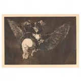 Disparate Volante (Flying Folly) by Francisco Goya, Etching and aquatint on laid paper, sold Jun 2021