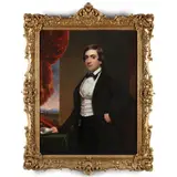 Portrait of a Musician by Frederick R. Spencer, Oil on canvas, sold Jun 2021