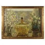 In the Window by Mary Gray, Oil on canvas, sold Jun 2021