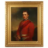 Portrait of John F. Walton by Benjamin West, Oil on canvas (lined), sold Jun 2021