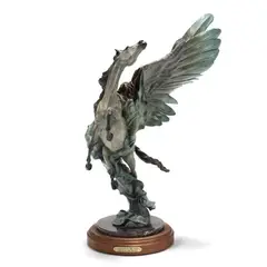 Strength of the Steed, Power in the Muses by Jeff Adams, Patinated bronze, sold May 2021