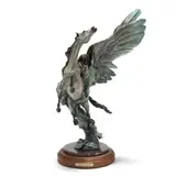 Strength of the Steed, Power in the Muses by Jeff Adams, Patinated bronze, sold May 2021