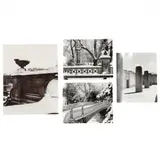 Four Views of New York City and Oaxaca, Mexico by John Hall, Gelatin silver prints, sold May 2021