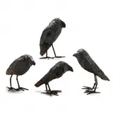 Murder of Crows by Mark Chatterley, Ceramic and steel, sold May 2021