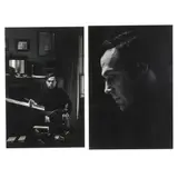 Two Portraits of Writer, Reynolds Price by John Menapace, Gelatin silver prints, sold May 2021